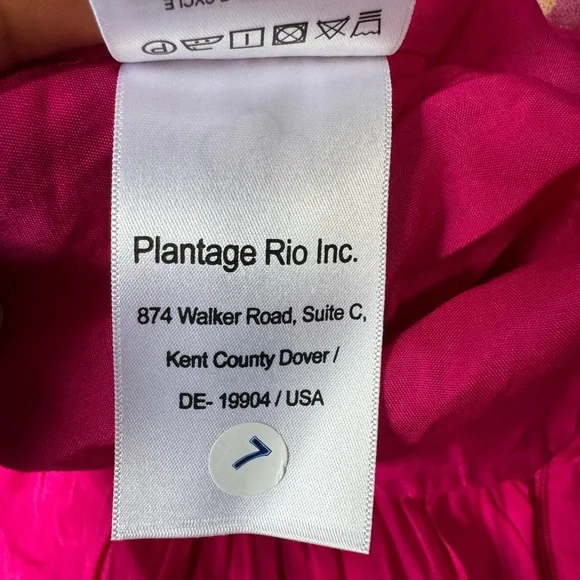 Farm Rio Pink Flowers Tapestry Mini Dress Size XS - Picture 15 of 15